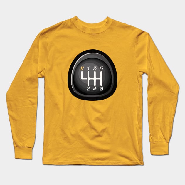 Gear Shift Long Sleeve T-Shirt by Lamink